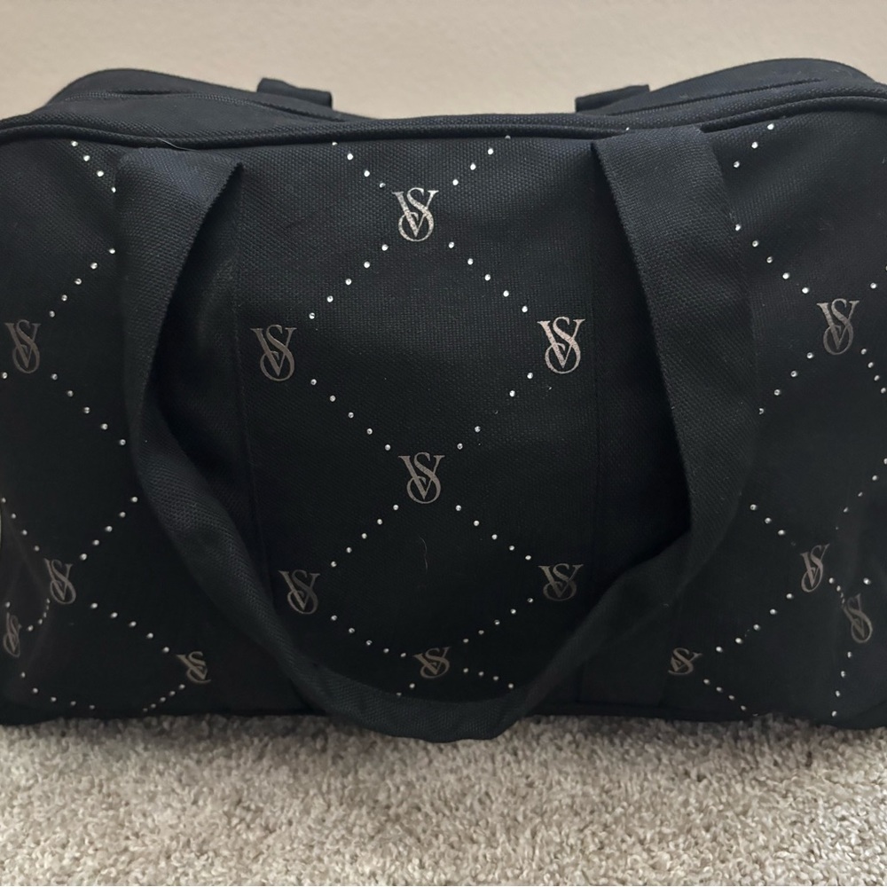 Victoria's Secret Black Travel Bag